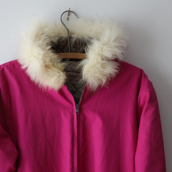 Vintage Pink Embroidered Long Coat - Picture 15 of 15